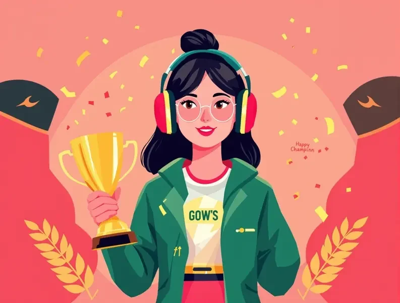 电竞女选手夺冠，全网刷屏祝贺